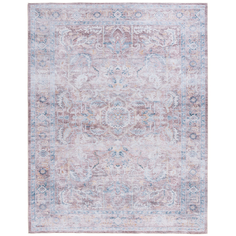 Tapis oriental rouille / beige, Rectangle 8 pi x 10 pi
