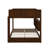 Queen Over Queen Bunk Bed With Built-In Storage Cabinets,Charging Station,Ladder And Safety Guardrails-1378776262