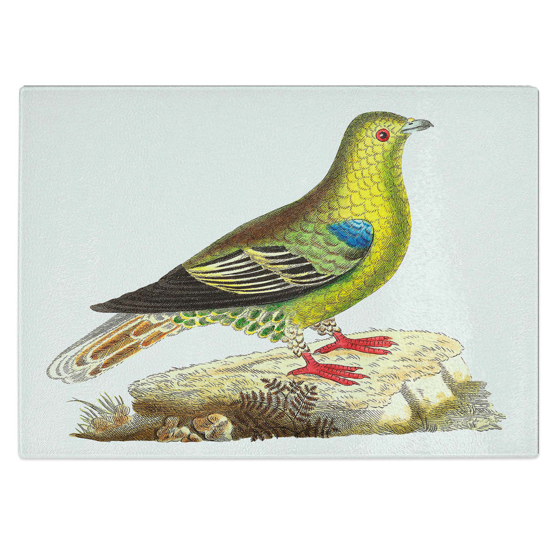 Glass Madagascar Pigeon by George Shaw Chopping Board