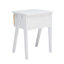45 cm W Solid Wood Bedside Table-897364997