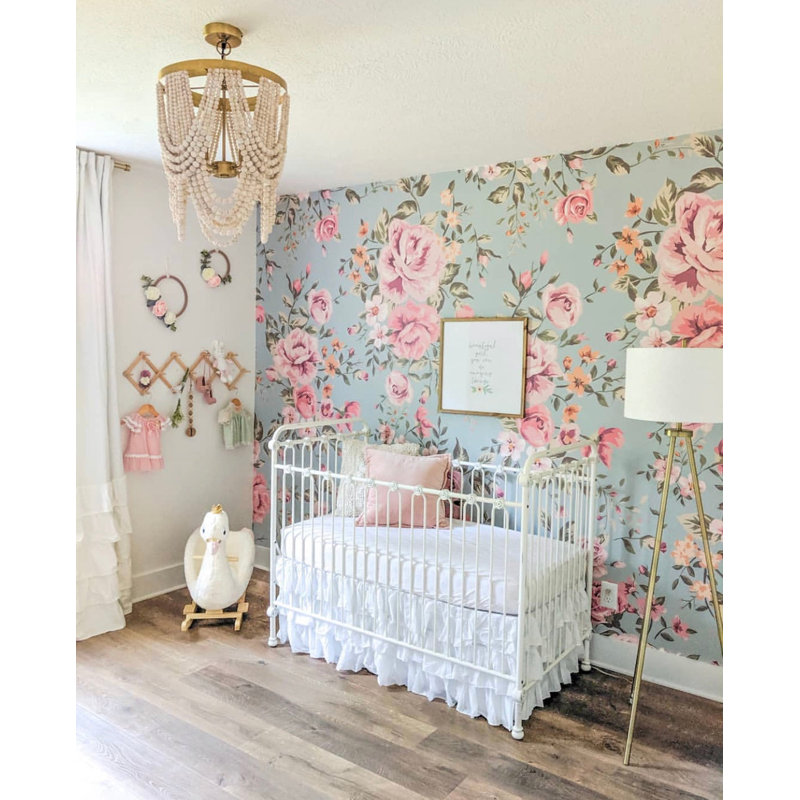 Floral Wallpaper, Pre-Pasted
