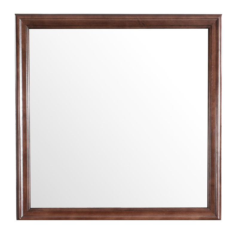 Miroir Louis Phillipe, cerise, Cappuccino