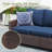 71" Hand-Woven Wicker Outdoor Sofa-1899699215-1899699214