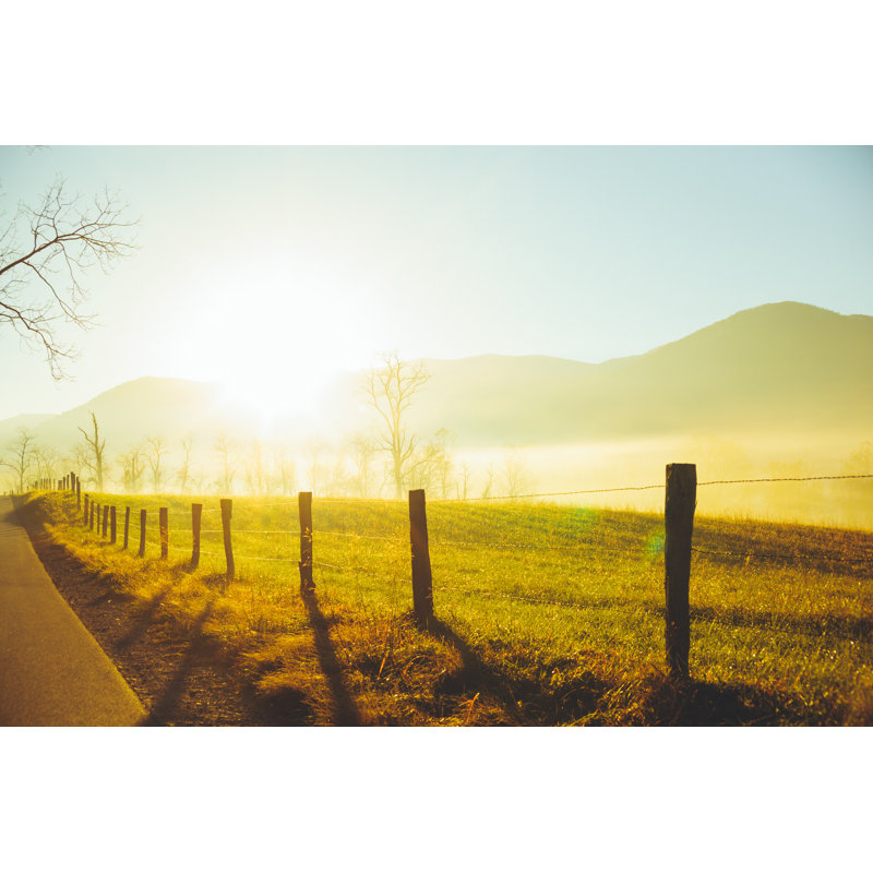 Sunrise in The Countryside by Moreiso, 32" H x 48" W