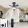 Skylan 45cm 5 - Blade E27 Socket Ceiling Fan with LED Light and Remote