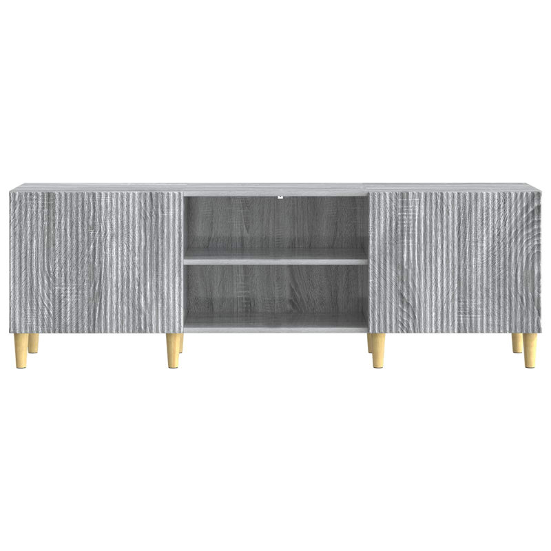 TV Stand, 50cm H x 150cm L x 31cm W, Grey Sonoma