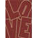 Tapis fantaisie rouge Trend