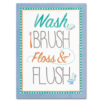Asadulla 'Kids Bath 1' Canvas Art