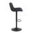 Lochie Swivel Adjustable Height Bar Stools Faux Leather Modern Barstools Upholstered Counter Stools-1433750547