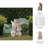Garden Statuary Resin And Magnesia Fairy Sculpture With Glass Orb On Tree Stump Decorative Figurine