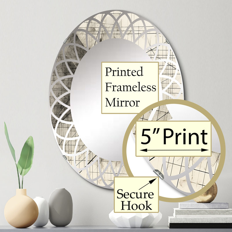 Miroir Satadevev, 30 po x 20 po