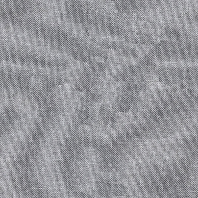 Banc rembourré gris avec dossier