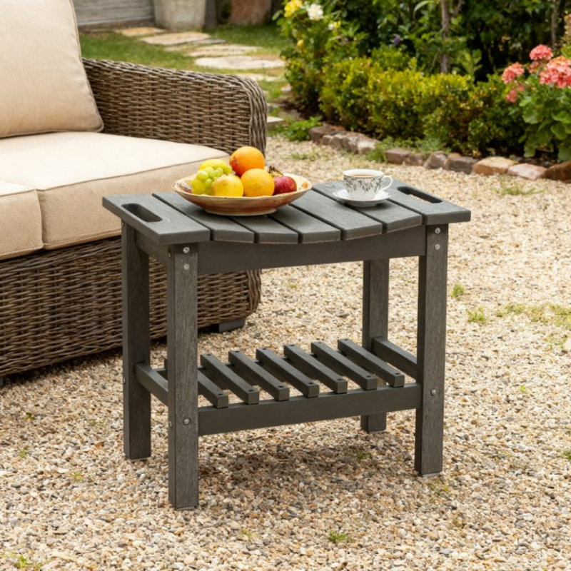 Banc de rangement imperméable toutes saisons avec poignée et base antidérapante pour une utilisation intérieure et extérieure
