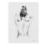 Wrapped Canvas Wall Art - Ethan Harper 'Back Study I' Wall Art for Living Room, Bedroom, or Office Décor - 24x32-585790142