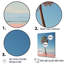 Sea Breeze, prunier rose et bleu sur toile-197962599-197962604