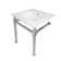 Monarch Ceramic Rectangular Console Bathroom Sink with Overflow