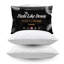 Linens Limited Soft Pillow, Hotel Quality, Luxurious Bounce Back Pillows, Feels Like Down, Firm and Orthopedic Support, Non-Allergenic Microfibre, Machine Washable - Pack of 2