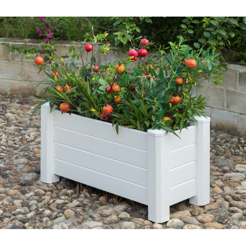 Pot à fleurs surélevé en plastique Wille