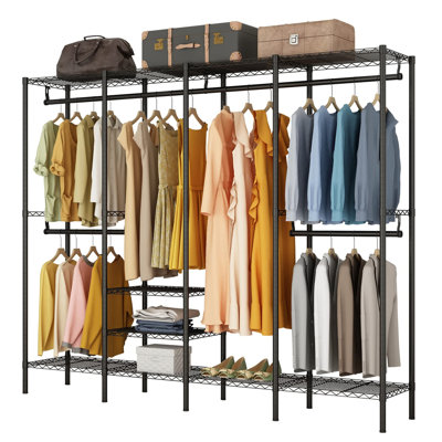 Emberlynn 193 cm Clothes Rack