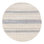 Tapis rayé beige / gris en polypropylène tissé à la machine Tayla