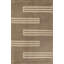 Bently Wool Striped Area Rug in Fawn/Beige-11102474