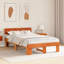 Bed Frame With Headboard Solid Pine Wood-354858093-354858094