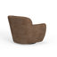 Fauteuil pivotant d'appoint Esis, coussins moelleux, similicuir-103215112