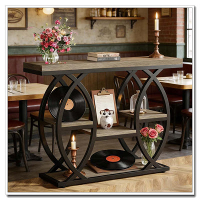 Table d'entrée classique, console pratique