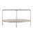 Round Faux Stone Cocktail Table
