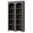 ON-TREND Free Standing 5 Tier Bookshelves, Bookcases Set Of 2, Farmhouse Two-Tone Storage Cabinet With Adjustable Shelves, Modern 72"H Kitchen Pantry Cabinet For Living Room, Home Office-358465851