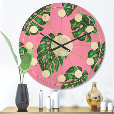 Solid Wood Wall Clock