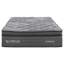 Grand lit de luxe 14 po avec mousse à mémoire de forme, bourre en mousse, housse de 380 g / m², couches compressées de taille compacte, roulé en douceur