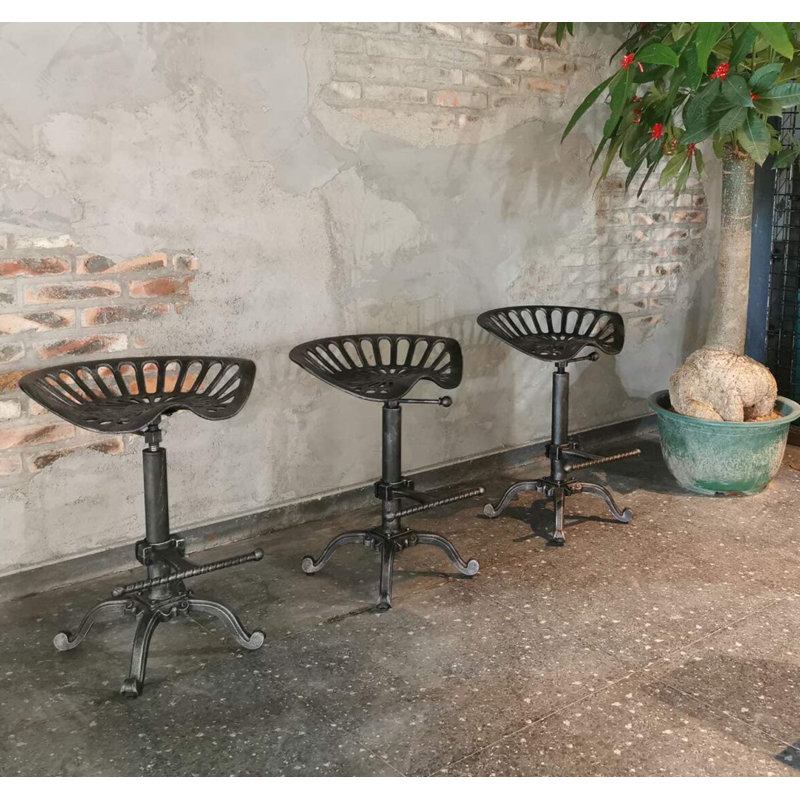 Tabouret Dicot, Bronze