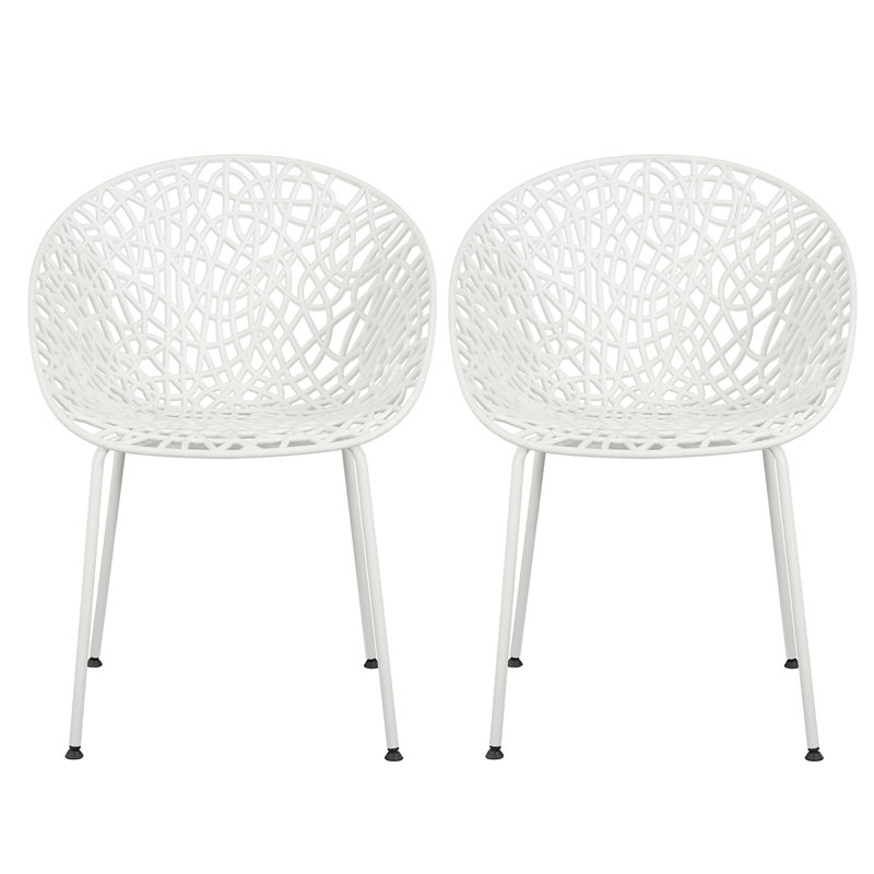 Ensemble de 2 chaises Neiman, Blanc