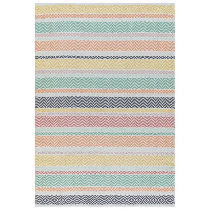 Navasota Rectangle Geometric Hand Knotted Flokati Indoor / Outdoor Area Rug, Rectangle 200 x 290cm