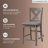 Wasdale Upholstered Counter Stool with Solid Wood Frame-1546979136