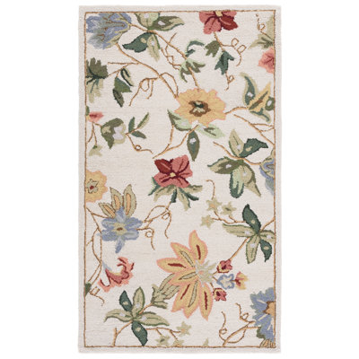 Chelsea Hand Hooked Wool Floral Rug
