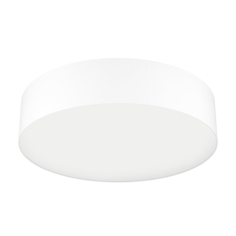 Kinde Plastic Flush Mount, White