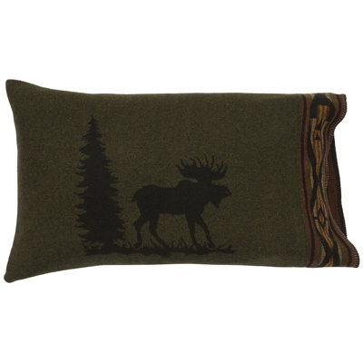 Couvre-oreiller Wooded River Moose