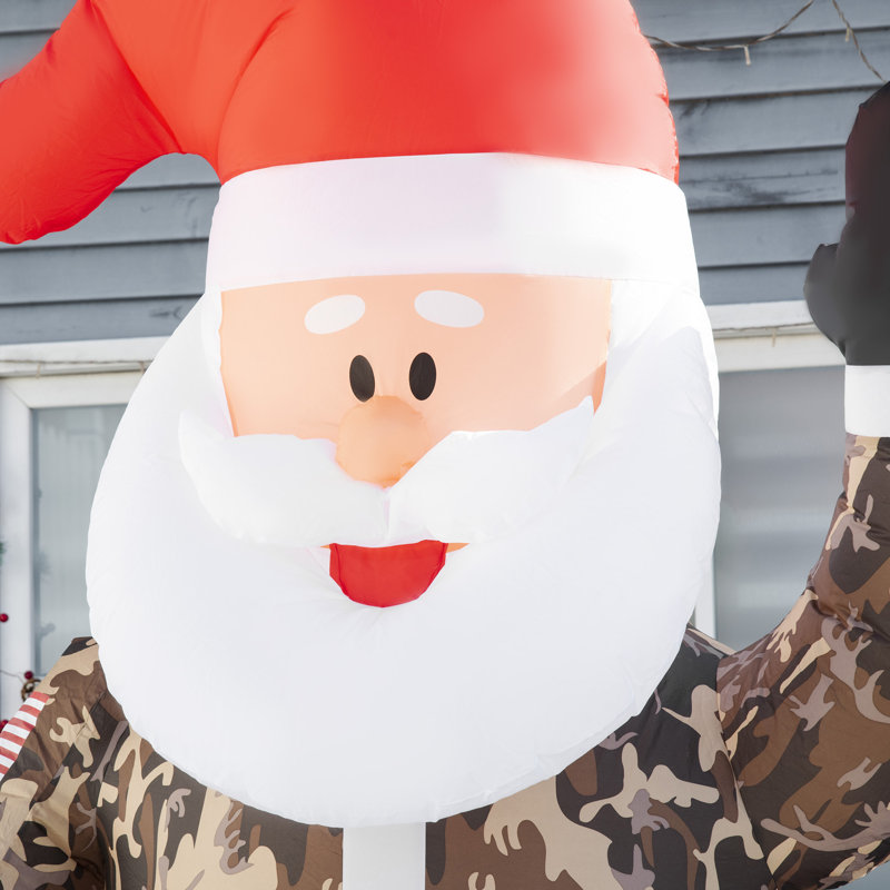 Père Noël camouflage militaire