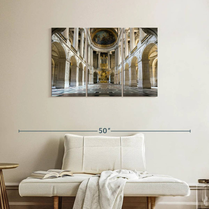 Versailles Interior, 24" H x 38" W