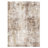Distressed Modern Abstract Machine Washable Area Rug in Earth Tone Brown for Living Room or Bedroom-117396010