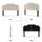 Vertical Channel Tufting Upholstered Adjustable Headboard-316146643-316146642