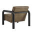 Fauteuil d'appoint en cuir Sereno Sereno-115680686-115680692