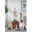 Iron Wire Cloches with Round Base  Set of 2  Gray