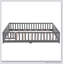 Grey Full / Double Bed