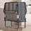 Lit d'invité portable pliable avec matelas en mousse