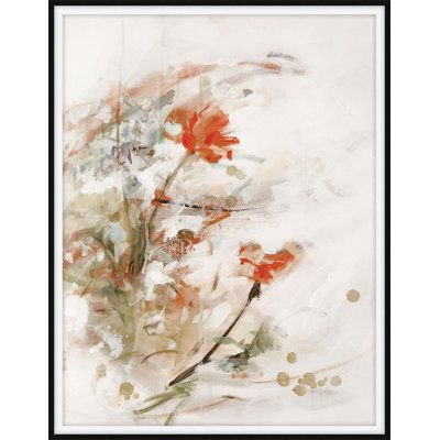 Painted Abutilon 1 Print by Art House Studios