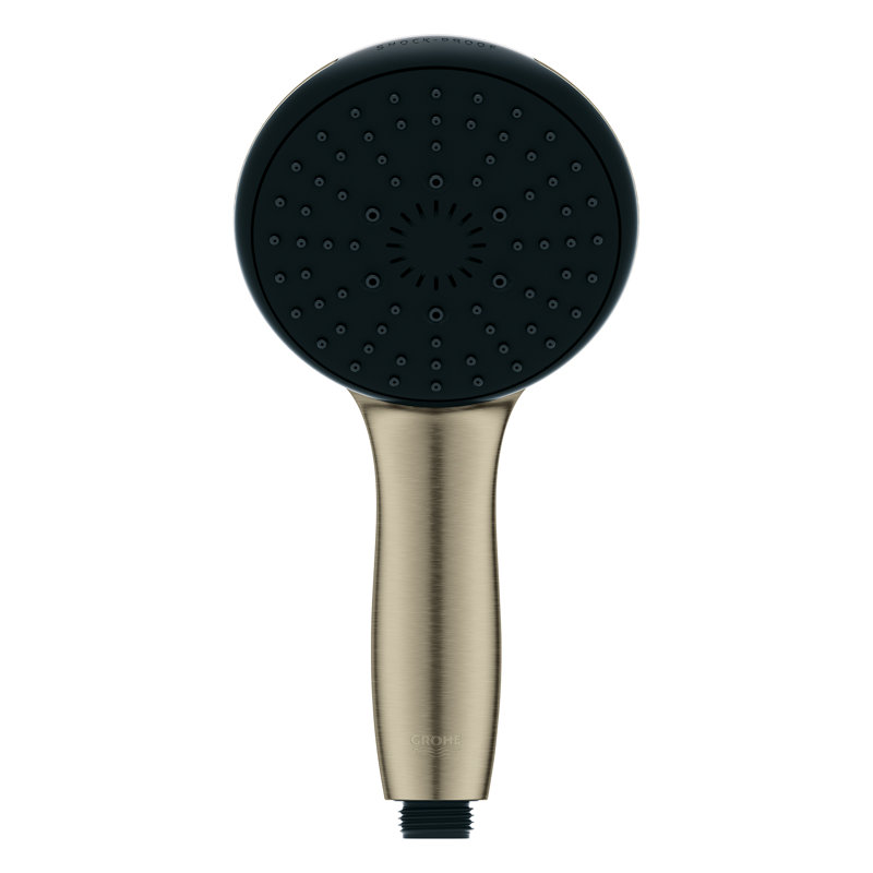 Tempesta 110 Round 3-Spray Hand Shower, Brushed Nickel, 1.75 GPM