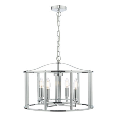 4 - Light Polished Chrome Pendant
